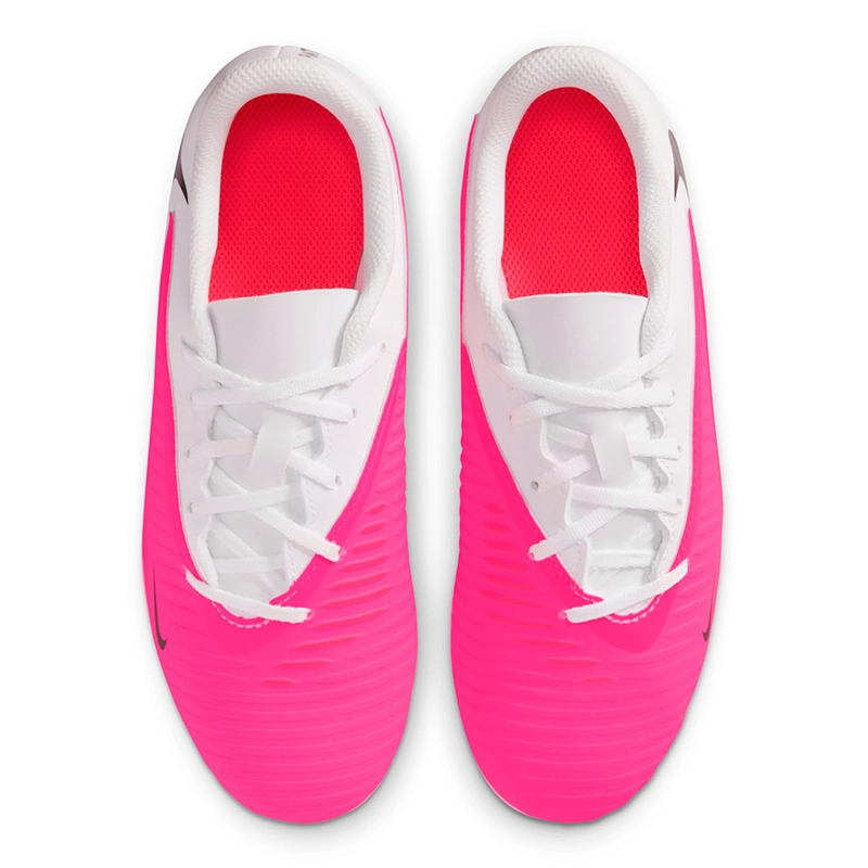 ZAPATILLAS NIÑO NIKE FÚTBOL BLANCO PHANTOM 6 LOW CLUB FG/MG - 4