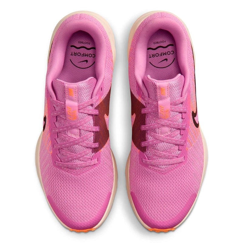ZAPATILLAS MUJER NIKE RUNNING ROSADO RUN DEFY - 4