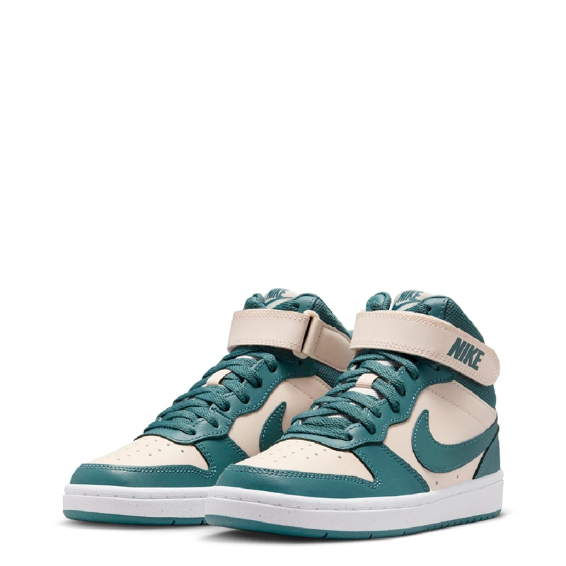 ZAPATILLAS NIÑO NIKE URBANO VERDE COURT BOROUGH MID 2 - 3