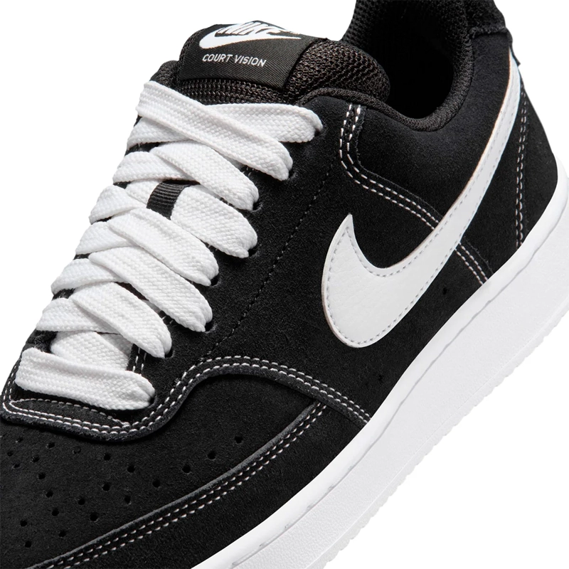ZAPATILLAS MUJER NIKE URBANO NEGRO COURT VISION LOW - 8