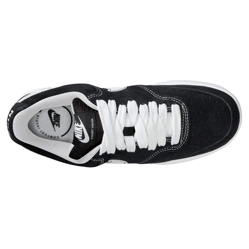 ZAPATILLAS MUJER NIKE URBANO NEGRO COURT VISION LOW - 6