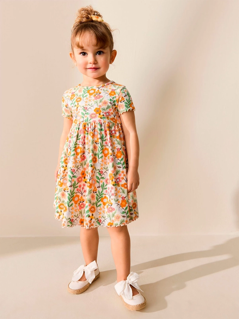 VESTIDO NIÑA NEXT ALGODÓN - 1