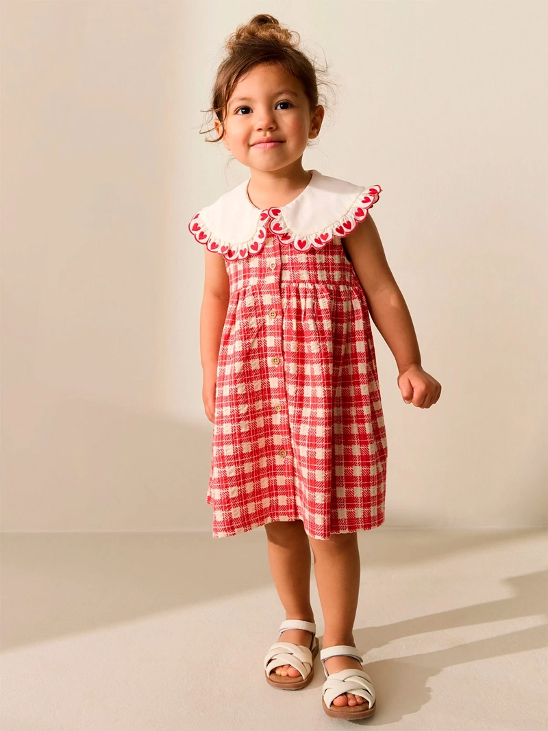 VESTIDO NIÑA NEXT ALGODÓN - 1