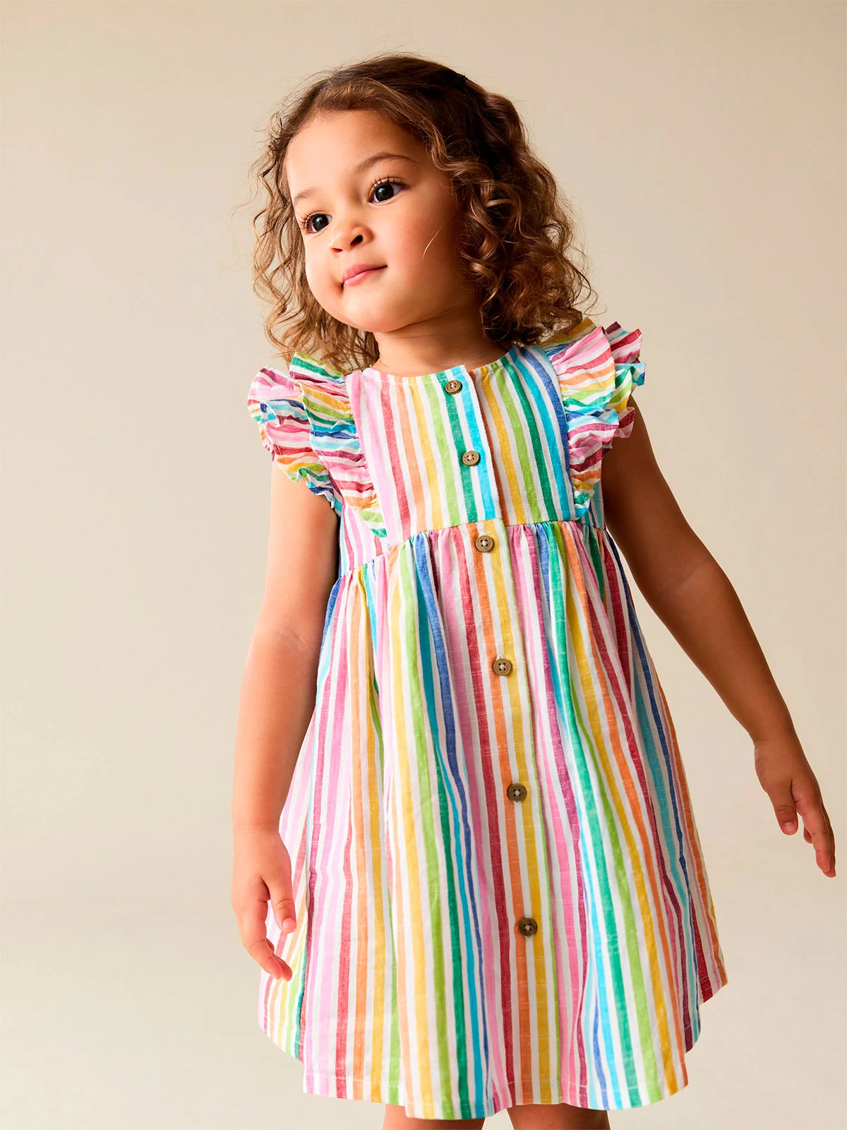 VESTIDO NIÑA NEXT ALGODÓN - 1