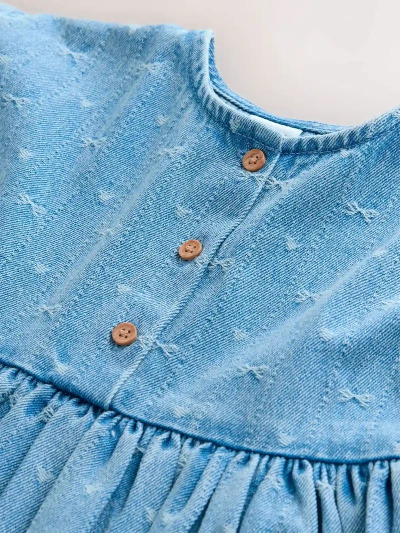 VESTIDO NIÑA NEXT DENIM - 3