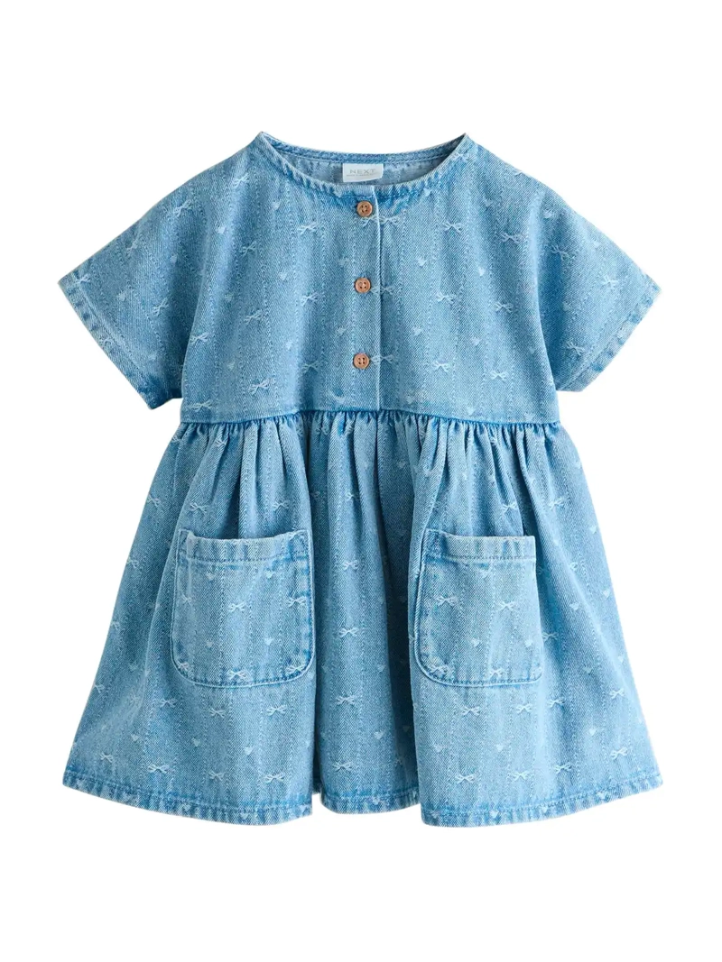 VESTIDO NIÑA NEXT DENIM - 2