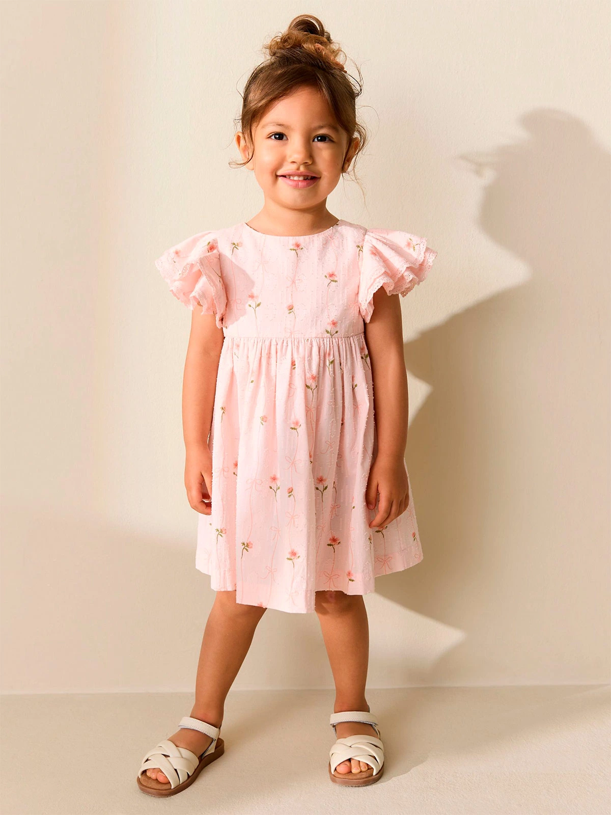 VESTIDO NIÑA NEXT FLORES - 1