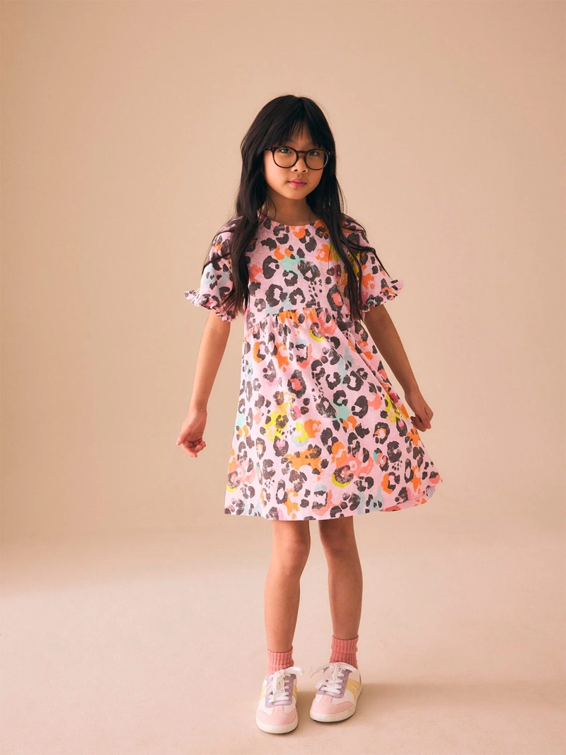 VESTIDO NIÑA NEXT ALGODÓN  - 1