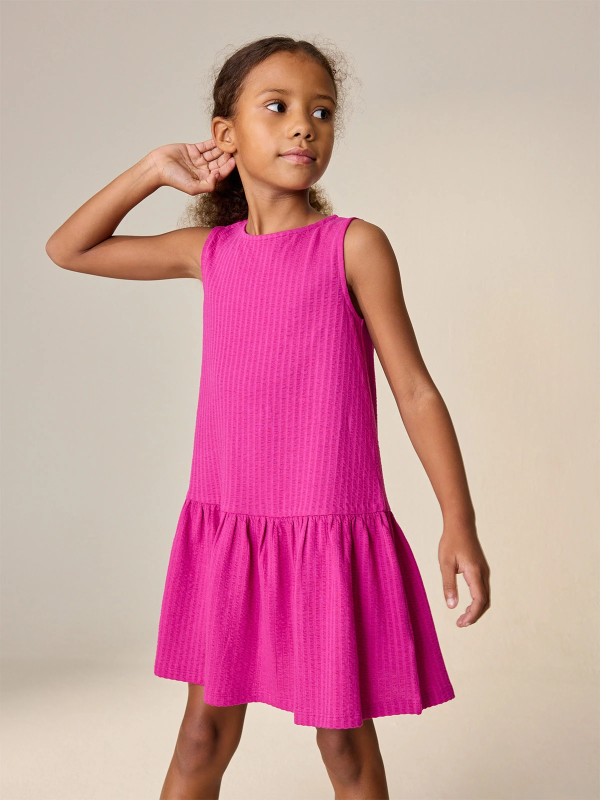 VESTIDO NIÑA NEXT ALGODÓN  - 3