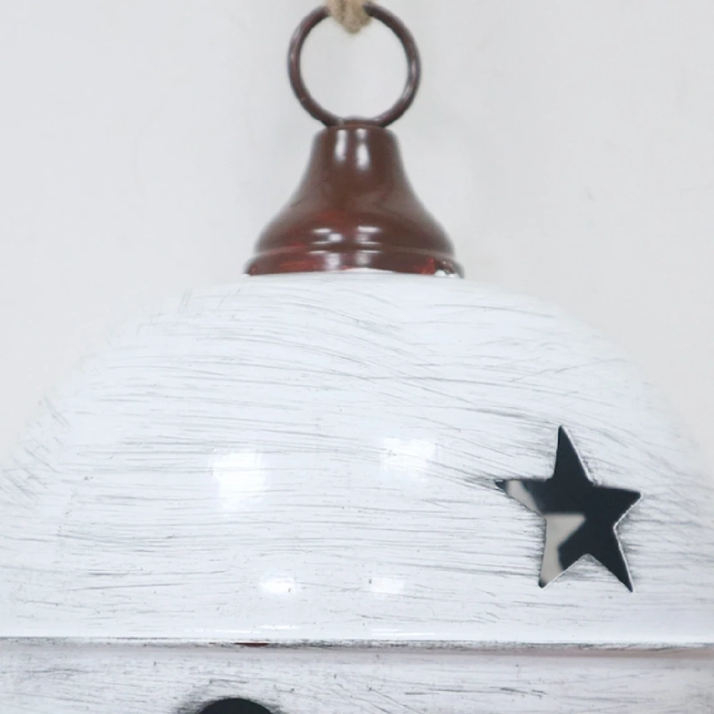ADORNO NAVIDEÑO RIPLEY HOME NORDIC CASCABEL BLANCO - 3