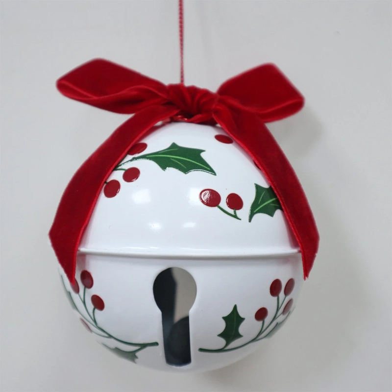 ADORNO NAVIDEÑO RIPLEY HOME TRADITIONAL XMAS CASCABEL BLANCO - 2