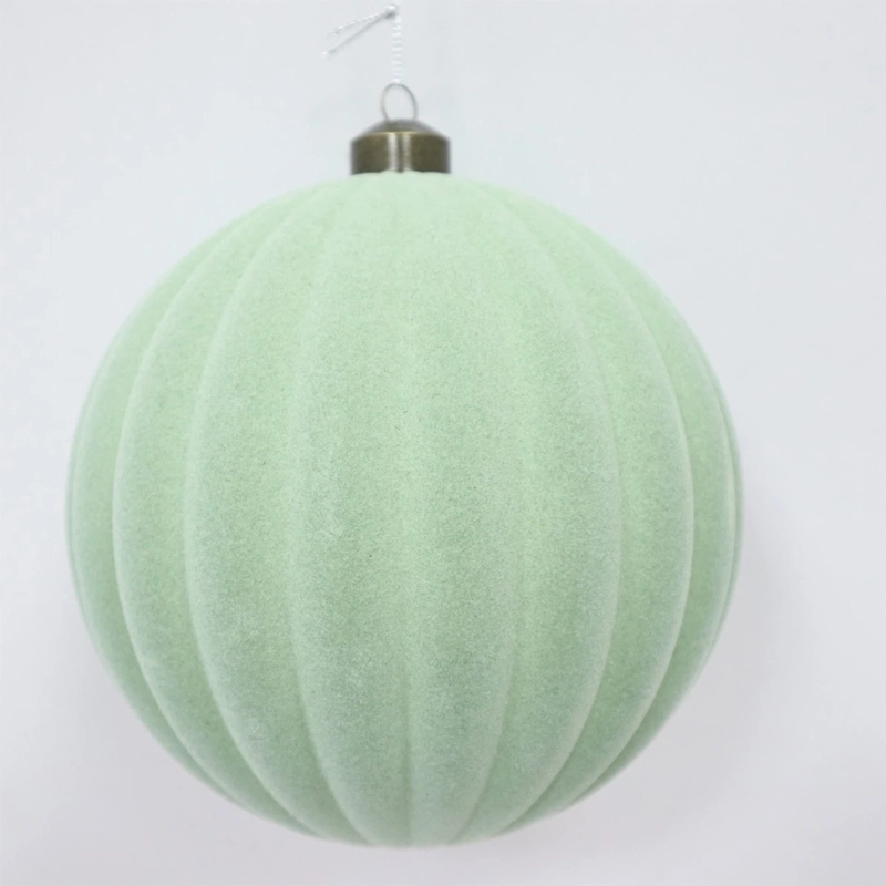 ADORNO NAVIDEÑO RIPLEY HOME NORDIC ESFERA ACANALADO 15 CM AQUA - 2