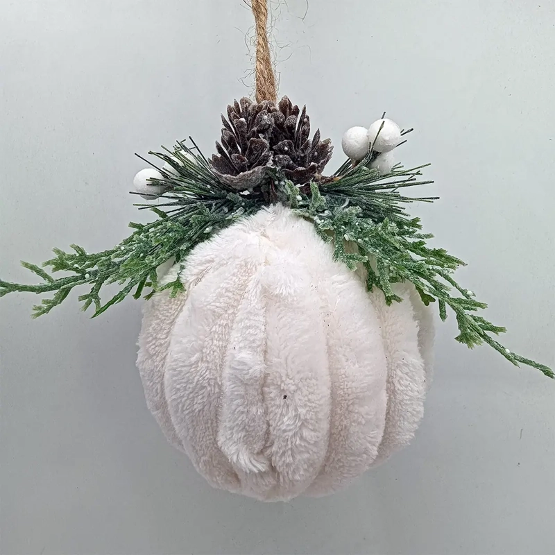 ADORNO NAVIDEÑO RIPLEY HOME NORDIC PELOS ACANALADO RAMA - 2