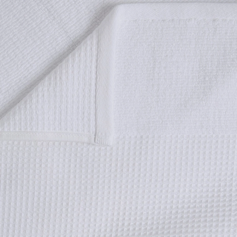 TOALLA SÁBANA MAISON LINETT WAFFLE BLANCO - 5