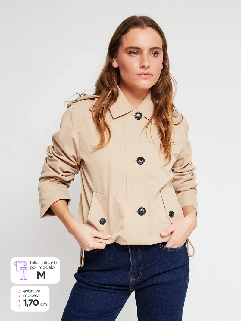 CHAQUETA MUJER ONLY CORTA - 1