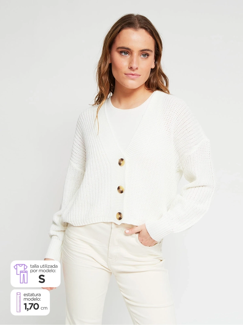CARDIGAN MUJER ONLY - 1