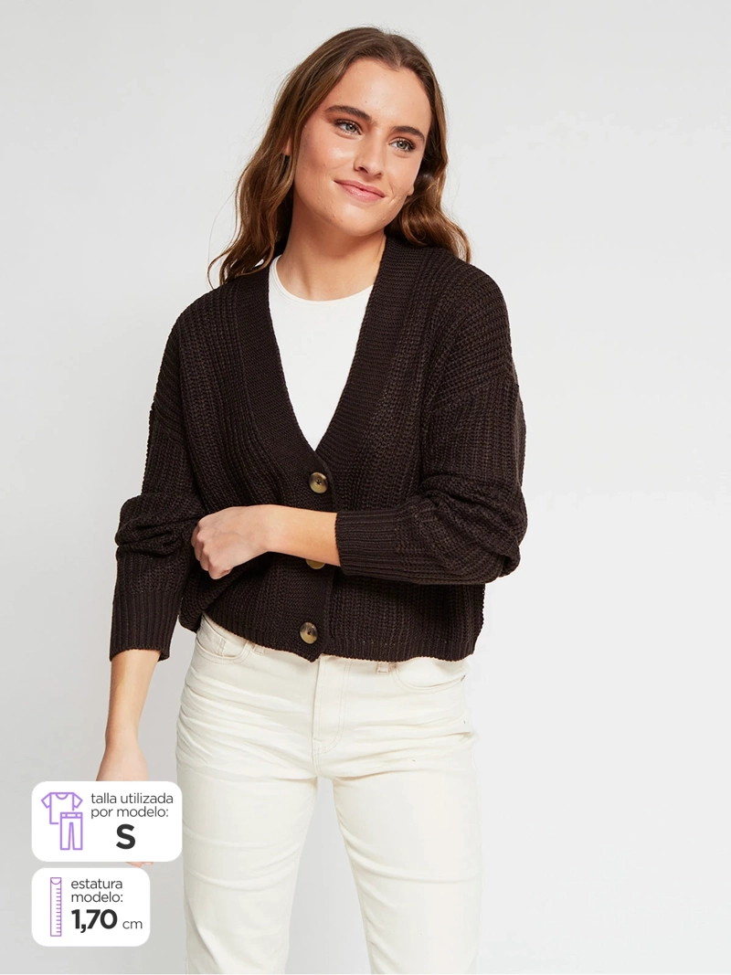 CARDIGAN MUJER ONLY - 1