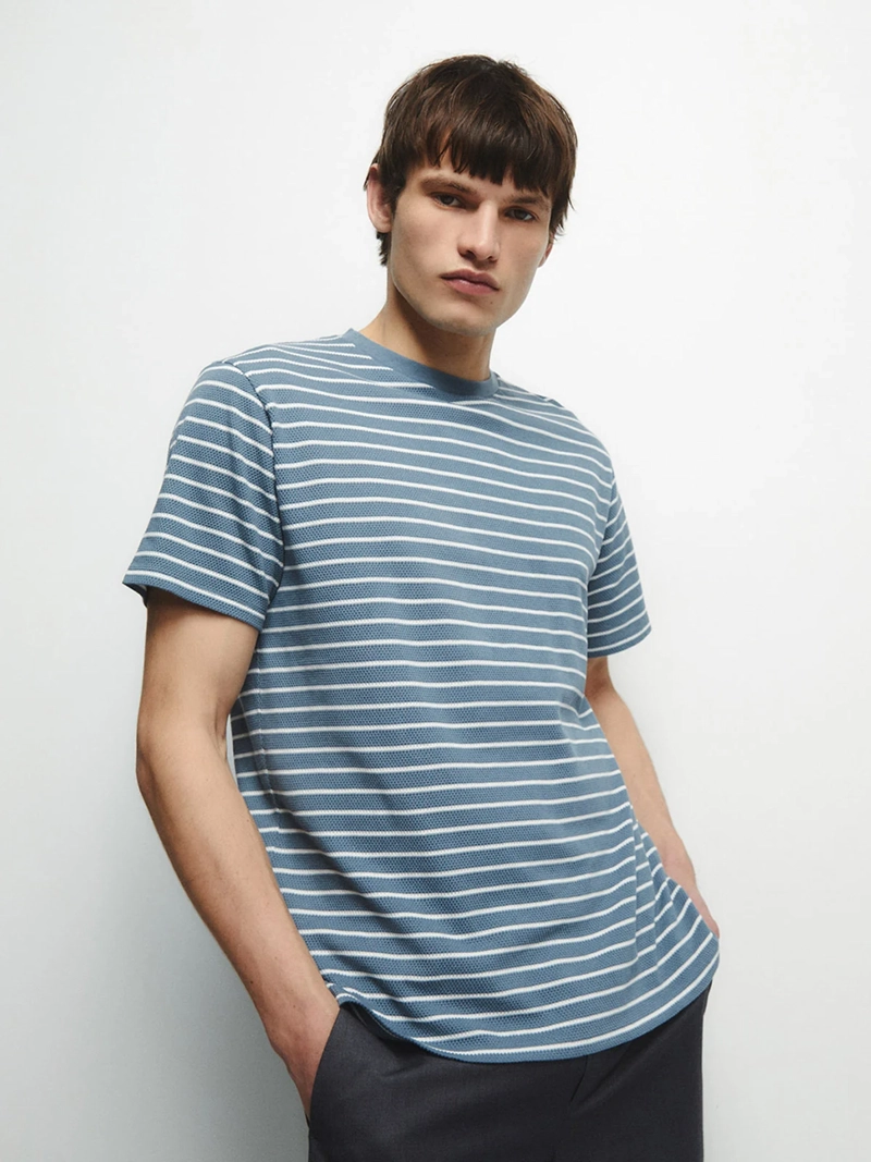 POLERA MANGA LARGA HOMBRE SFERA - 1