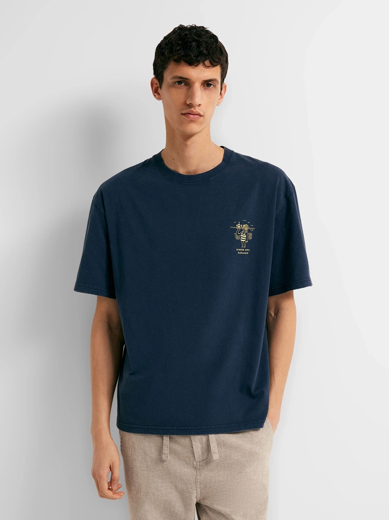 POLERA MANGA LARGA HOMBRE SFERA - 1