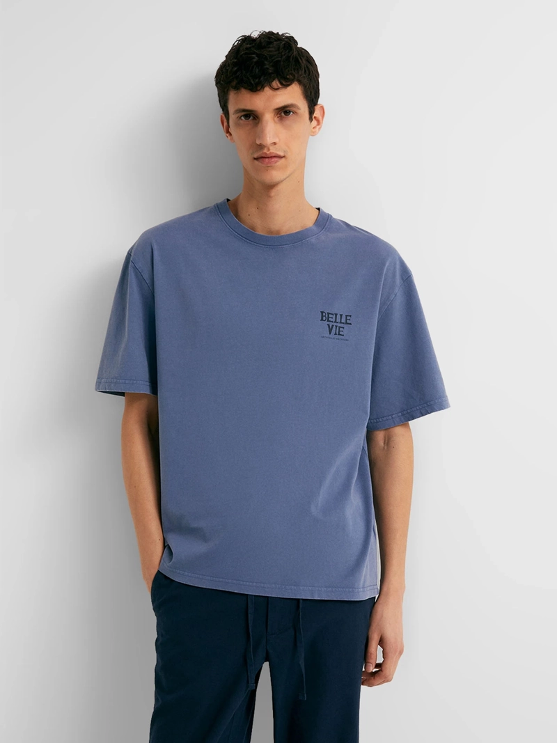 POLERA MANGA LARGA HOMBRE SFERA - 1