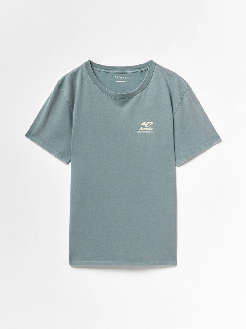 POLERA HOMBRE SFERA MANGA CORTA GRÁFICO ESPALDA - 5