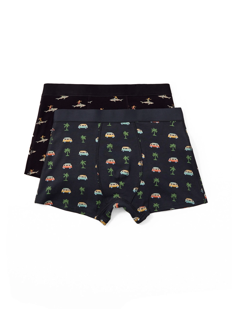 PACK X2 CALZONCILLOS BÓXER HOMBRE SFERA ESTAMPADO - 1