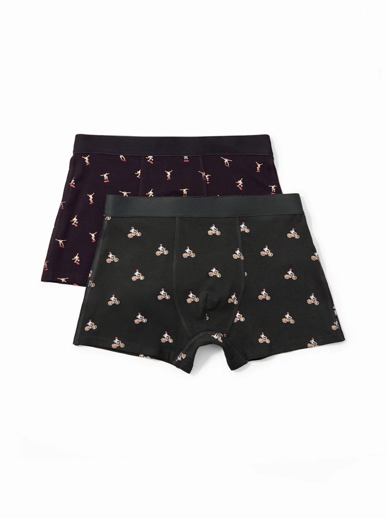 PACK X2 CALZONCILLOS BÓXER HOMBRE SFERA ESTAMPADO - 1