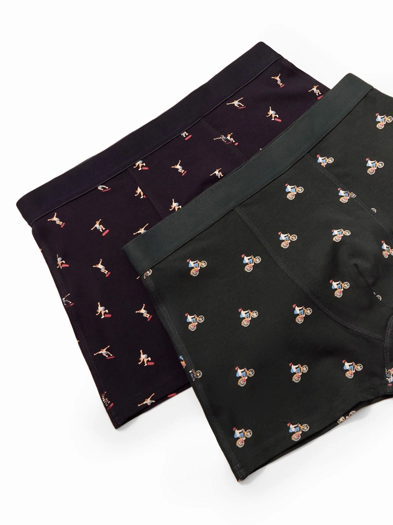PACK X2 CALZONCILLOS BÓXER HOMBRE SFERA ESTAMPADO - 2