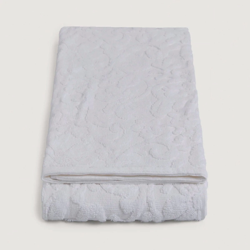 TOALLA DE BAÑO RIPLEY HOME JACQUARD AMELIE BLANCO - 4