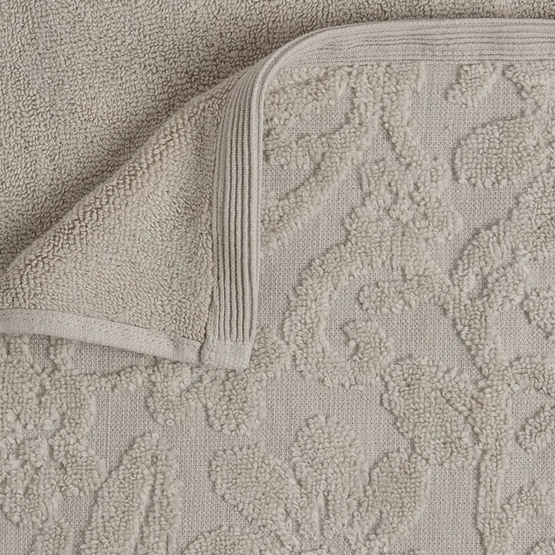 TOALLA DE MANO RIPLEY HOME JACQUARD AMELIE GRIS - 5