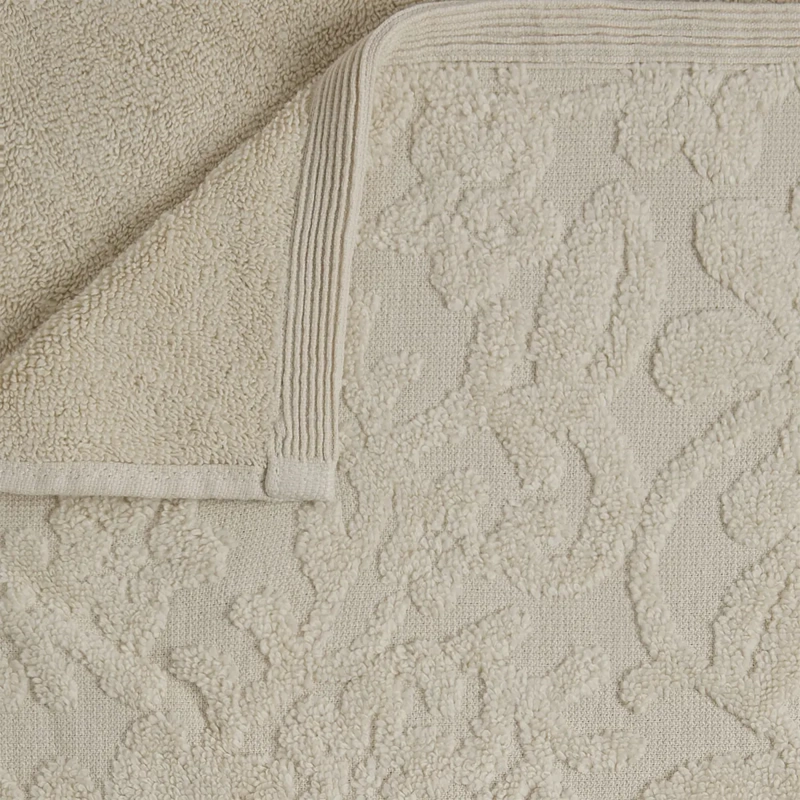 TOALLA SÁBANA RIPLEY HOME JACQUARD AMELIE BEIGE  - 4