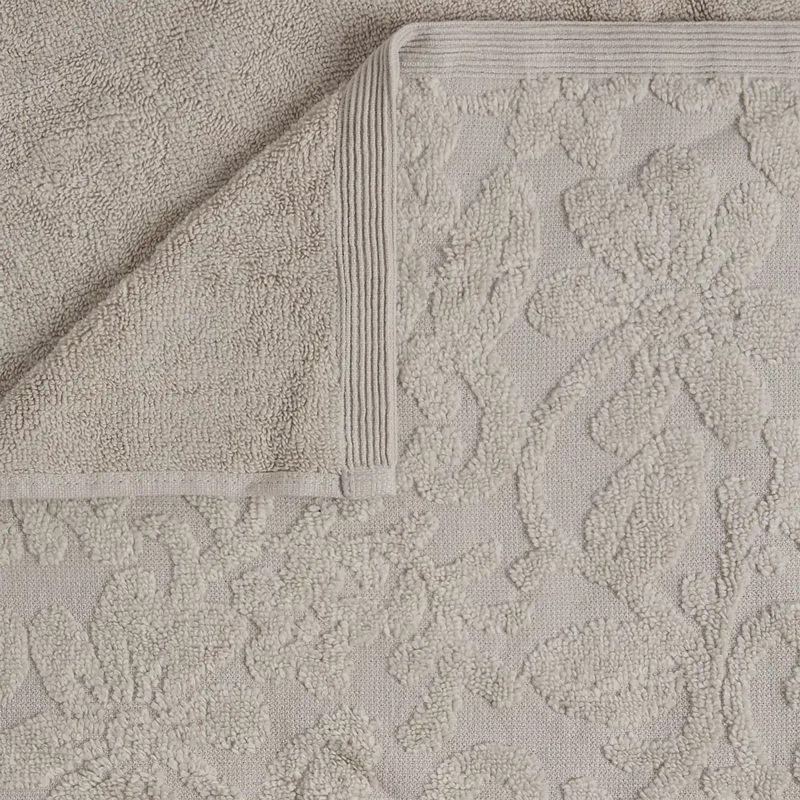 TOALLA SÁBANA RIPLEY HOME JACQUARD AMELIE GRIS  - 5
