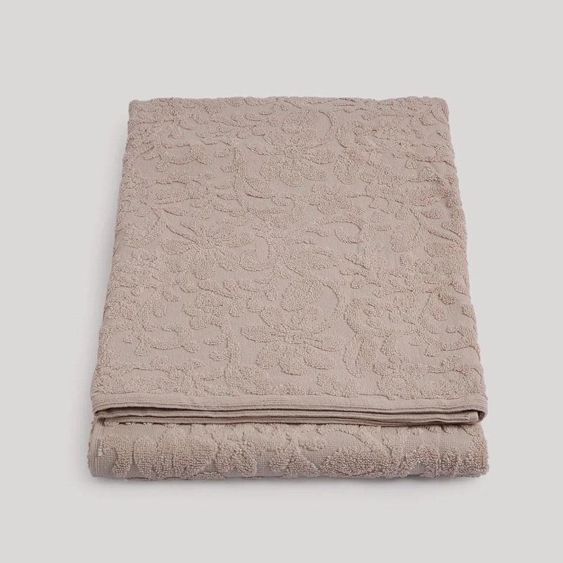 TOALLA SÁBANA RIPLEY HOME JACQUARD AMELIE ROSA  - 4