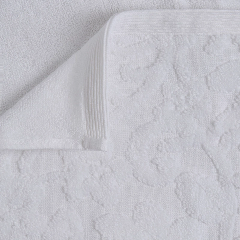 TOALLA DE MANO RIPLEY HOME JACQUARD AMELIE BLANCO - 5