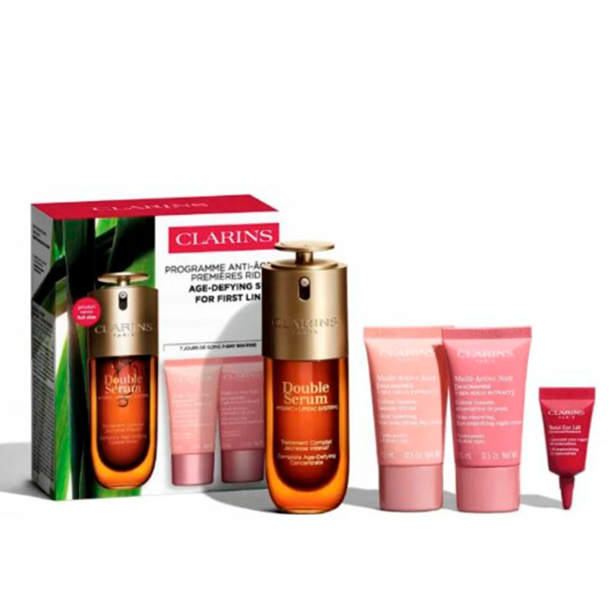 RUTINA SKINCARE CLARINS LOYALTY AND MULTIACTIVE 50ML+15ML+15ML+3ML - 1