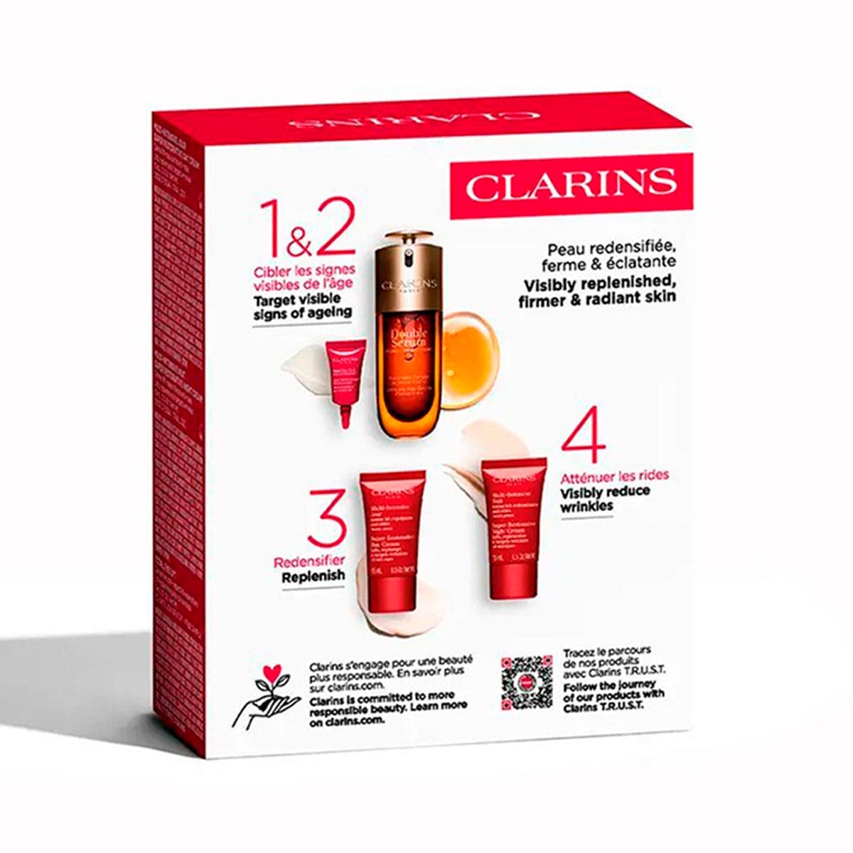 RUTINA SKINCARE CLARINS LOYALTY AND MULTI-INTENSIVE 50ML+15ML+15ML+3ML - 3