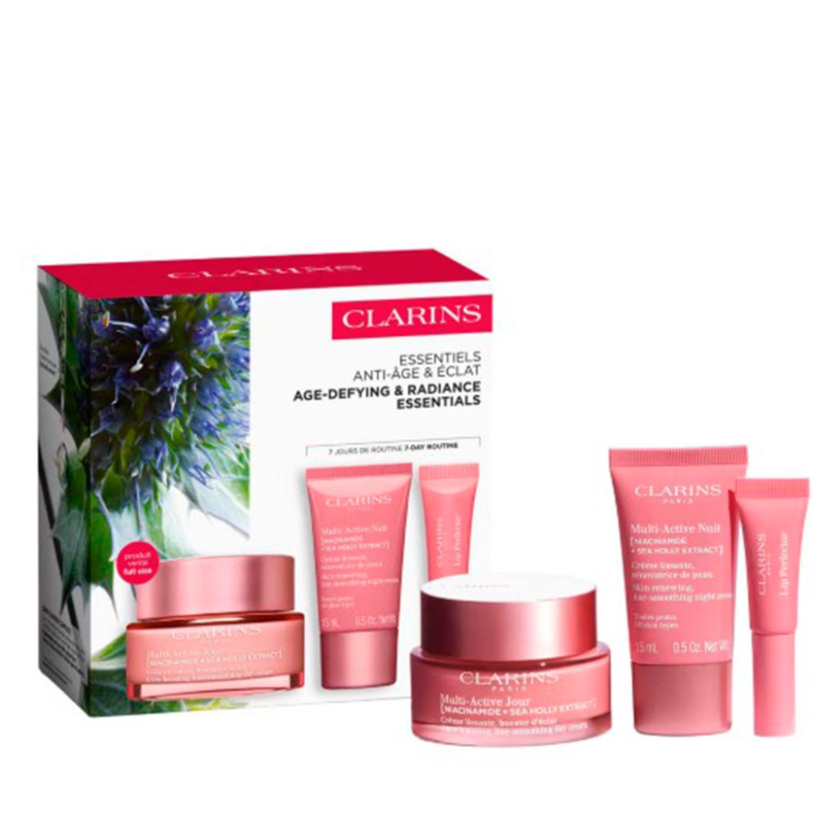 RUTINA HIDRATANTE CLARINS LOYALTY MULTI-ACTIVE 50ML+15ML+5ML - 1
