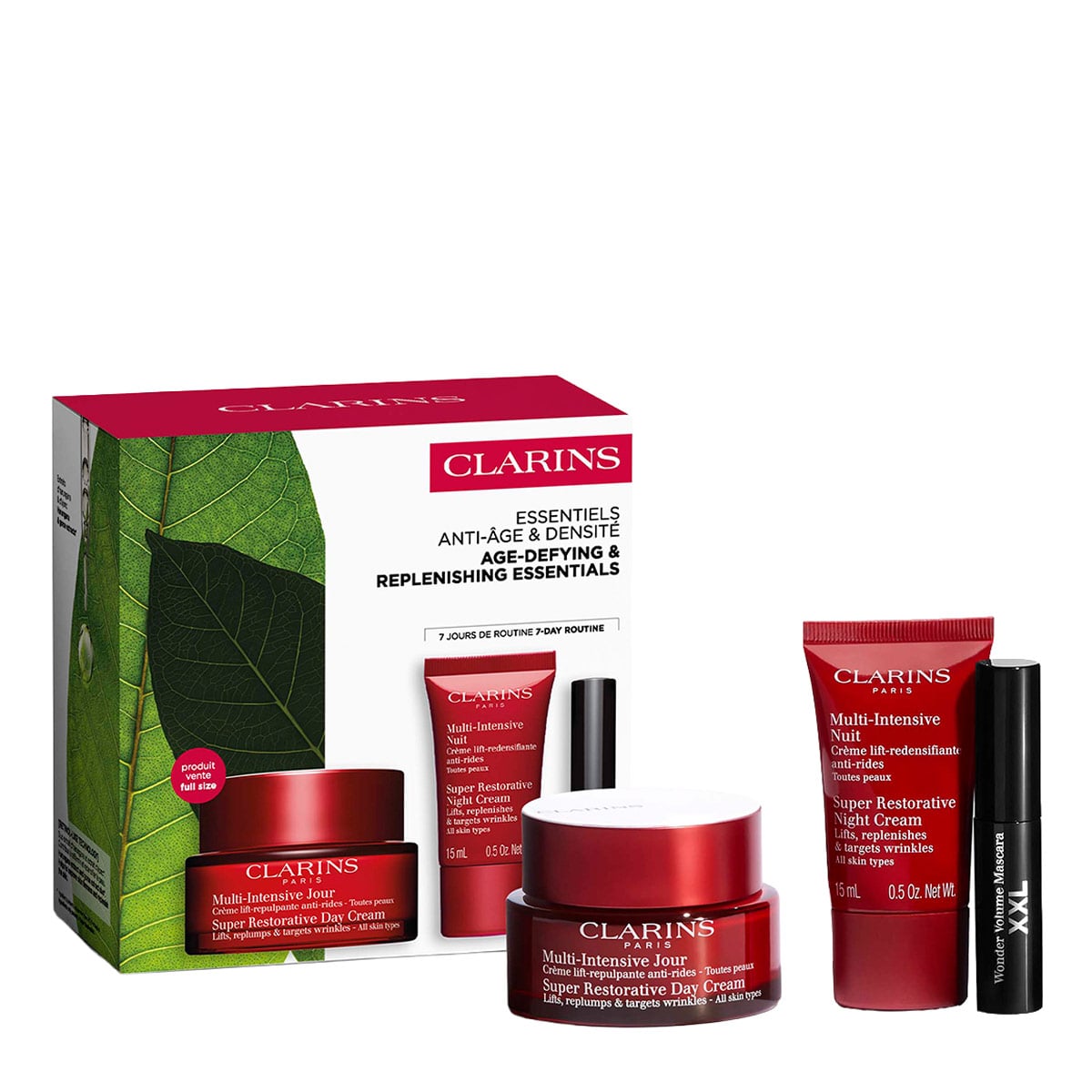 SET HIDRATANTE CLARINS LOYALTY MULTI-INTENSIVE 50ML+15ML+3ML - 1