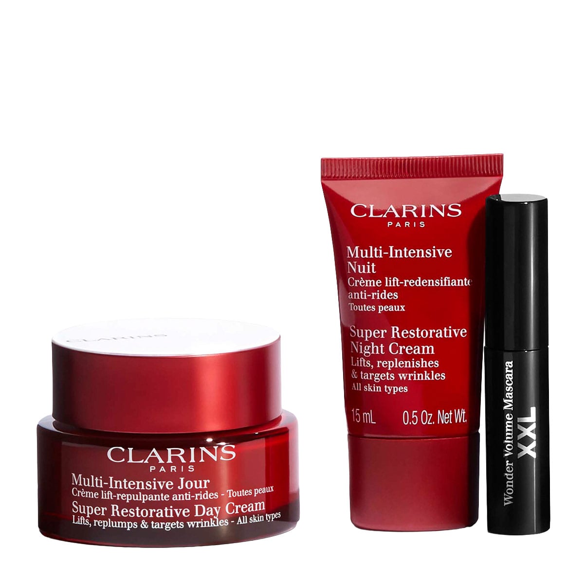 SET HIDRATANTE CLARINS LOYALTY MULTI-INTENSIVE 50ML+15ML+3ML - 2