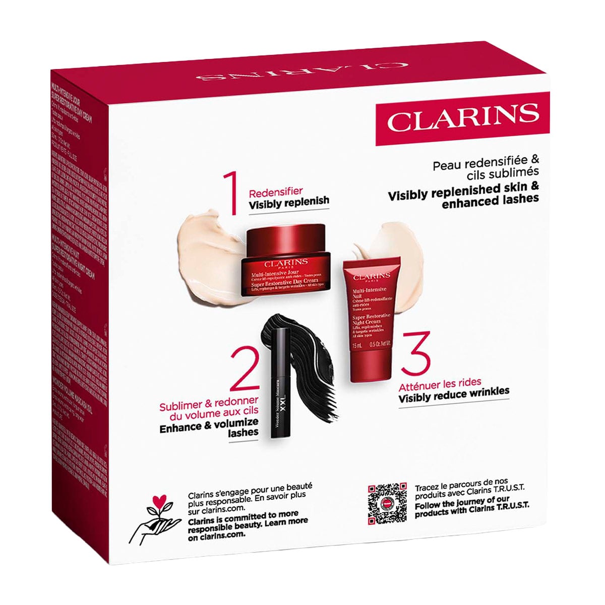 SET HIDRATANTE CLARINS LOYALTY MULTI-INTENSIVE 50ML+15ML+3ML - 3