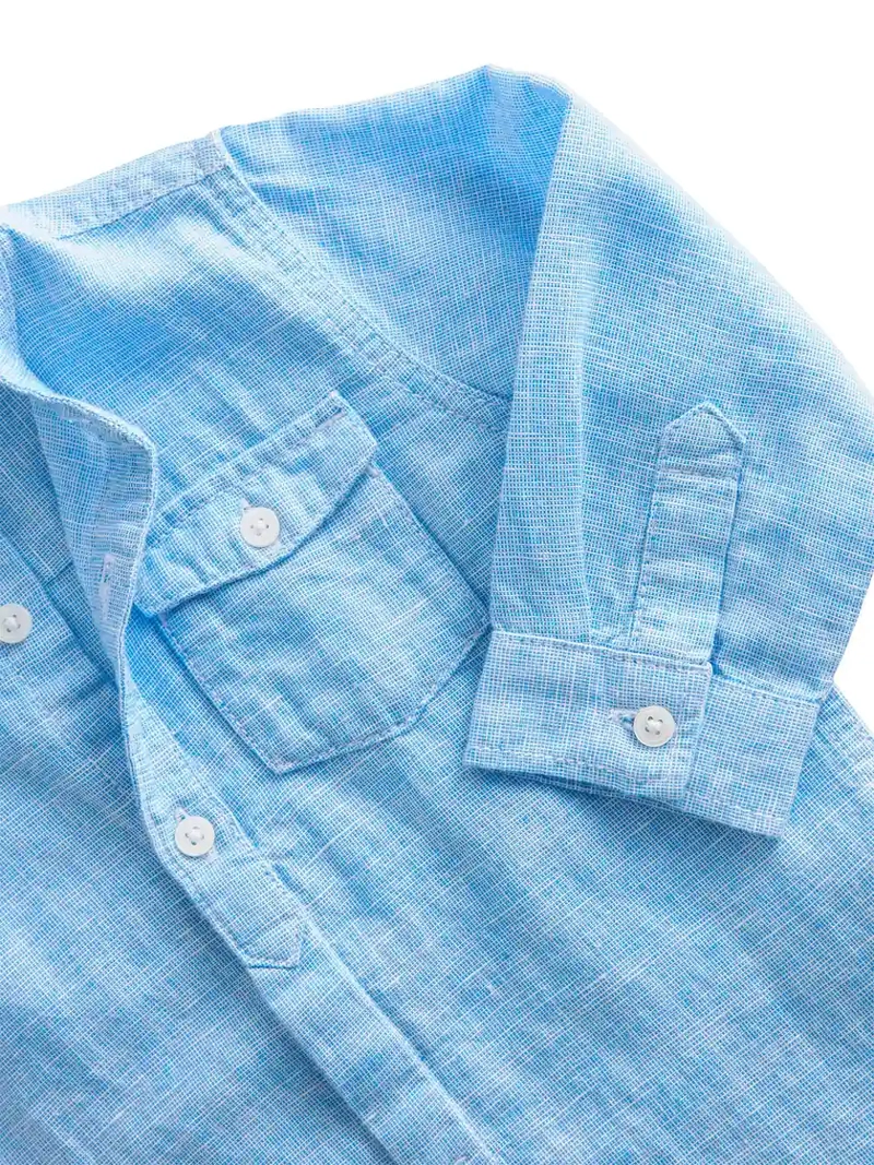 CAMISA NIÑO NEXT LINO  - 2