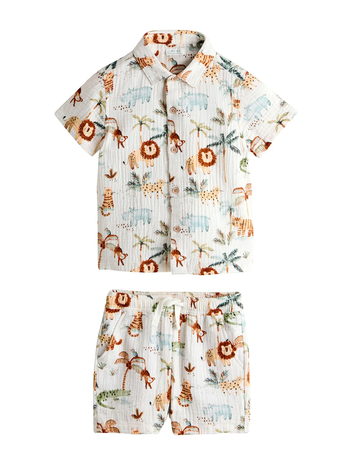 CAMISA NIÑO NEXT ALGODÓN  - 1