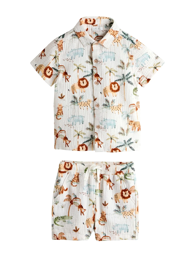 CAMISA NIÑO NEXT ALGODÓN  - 1