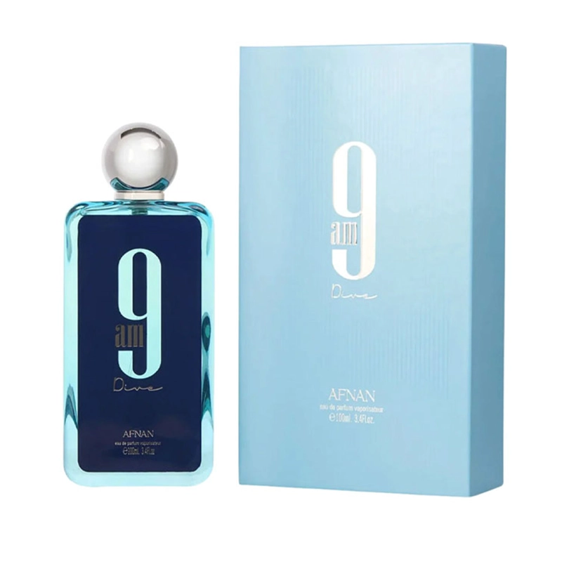 PERFUME UNISEX AFNAN 9 AM DIVE EDP 100ML - 1