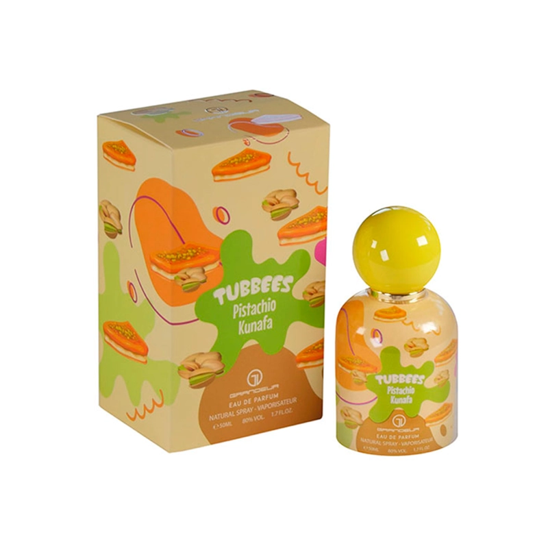 PERFUME UNISEX TUBBEES PISTACHIO KUNAFA EDP 50ML - 3