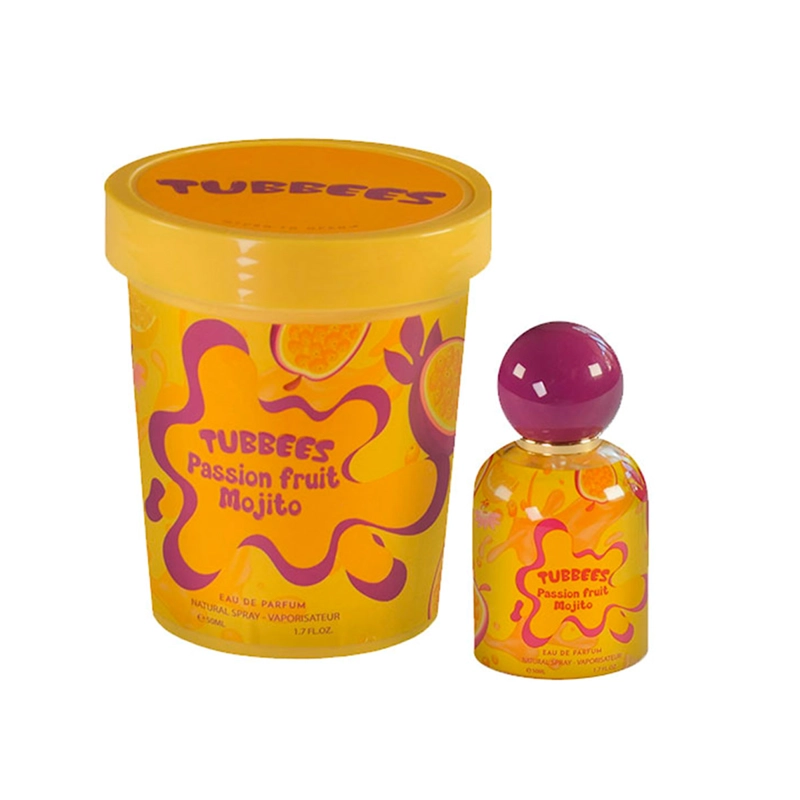 PERFUME UNISEX TUBBEES PASSION FRUIT MOJITO EDP 50ML - 3