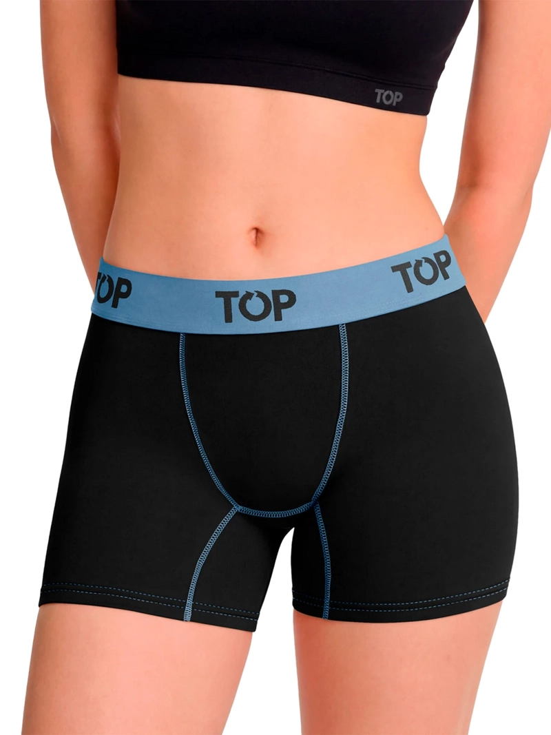 BOXER MEDIO MUJER TOP PACK X2 ALGODÓN - 3
