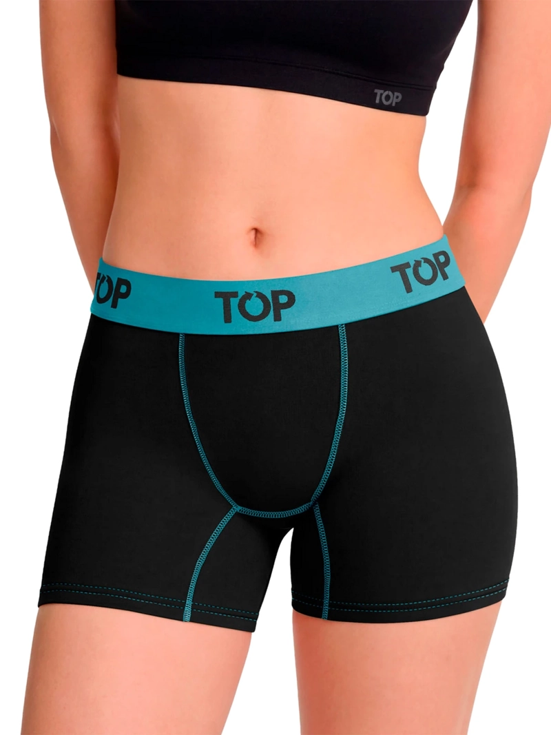 BOXER MEDIO MUJER TOP PACK X2 ALGODÓN - 2
