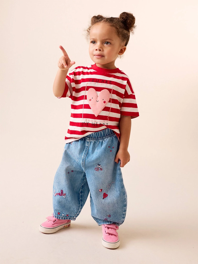 JEANS NIÑA NEXT ALGODÓN  - 1