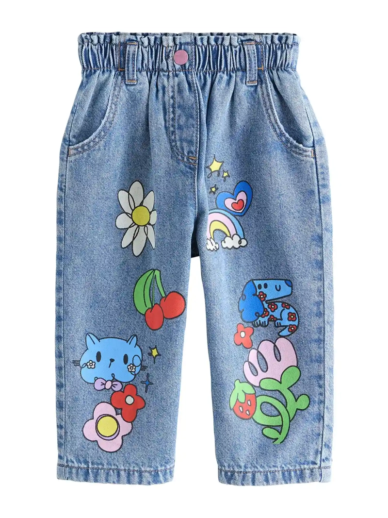 JEANS NIÑA NEXT ALGODÓN  - 2